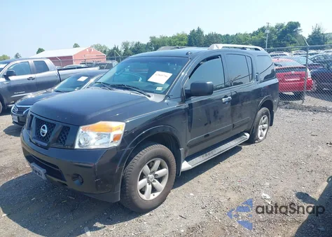 2013 Nissan Armada Sv/Sl/Platinum из США, поврежденный, VIN 5N1AA0ND6DN606503